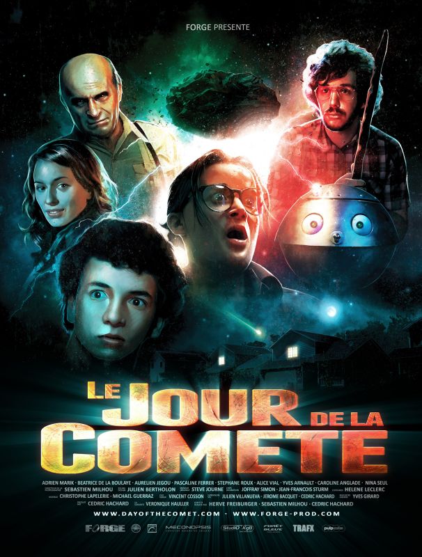 Affiche du film Le Jour de la comète (2014) de Cédric Hachard. Voir Le Jour de la comète en streaming / torrent sur meilleurs-films.fr