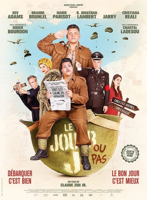 Affiche du film Le Jour J (2025) de Claude Zidi Jr.. Voir Le Jour J en streaming / torrent sur meilleurs-films.fr