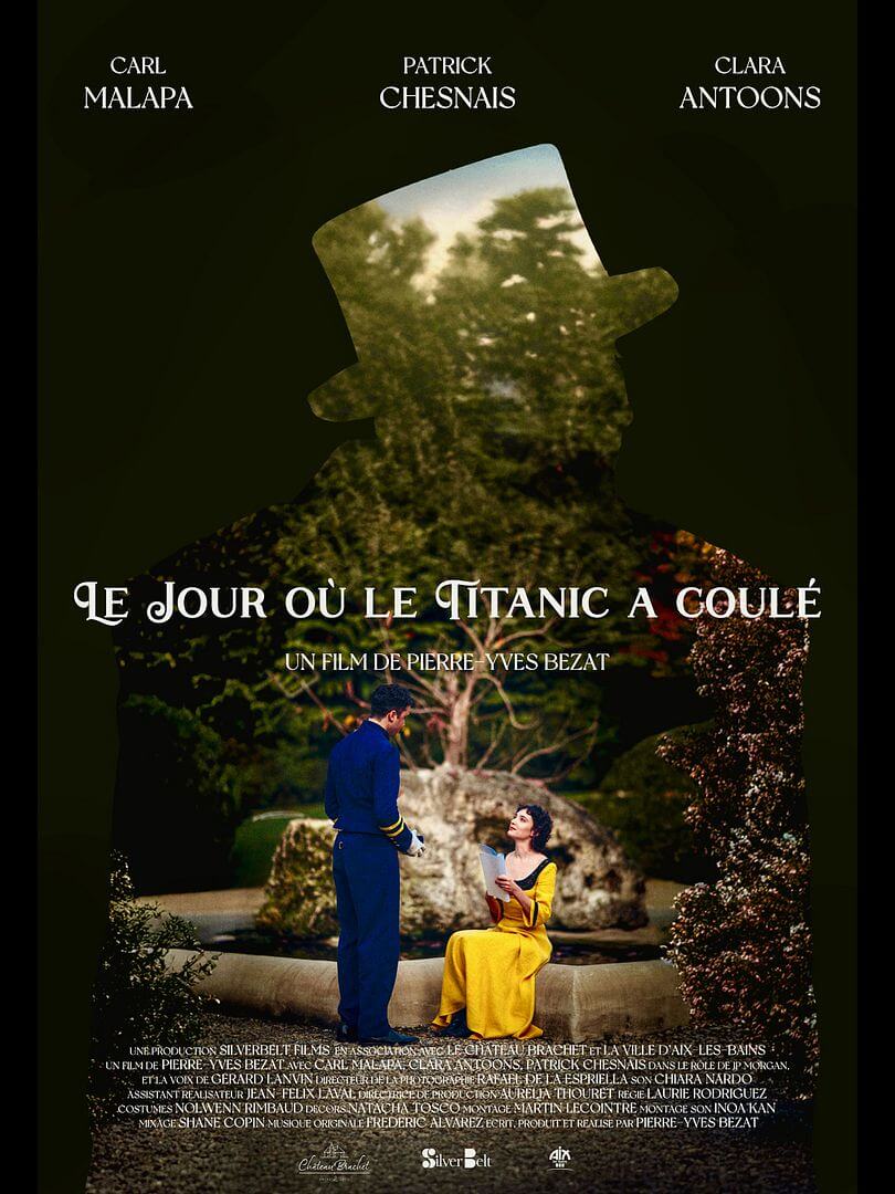 Affiche du court métrage Le jour où le Titanic a coulé (2025) de . Voir Le jour où le Titanic a coulé en streaming / torrent sur meilleurs-films.fr