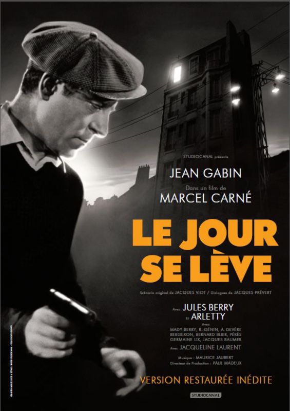 Affiche du film Le Jour se lève (1939) de Marcel Carné Affiche du film Le Jour se lève (1939) de Marcel Carné. Voir Le Jour se lève en streaming / torrent sur meilleurs-films.fr
