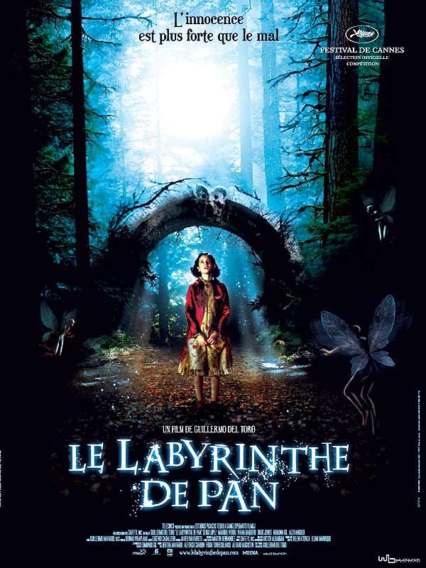 Affiche du film Le Labyrinthe de Pan (2006) de Guillermo del Toro. Voir Le Labyrinthe de Pan en streaming / torrent sur meilleurs-films.fr