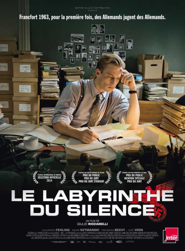 Affiche du film Le Labyrinthe du silence (2014) de Giulio Ricciarelli Affiche du film Le Labyrinthe du silence (2014) de Giulio Ricciarelli. Voir Le Labyrinthe du silence en streaming / torrent sur meilleurs-films.fr