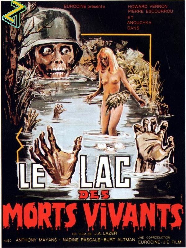 Affiche du film Le Lac des morts vivants (1981) de Jean Rollin. Voir Le Lac des morts vivants en streaming / torrent sur meilleurs-films.fr