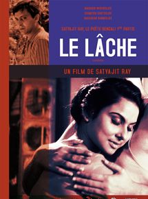 Affiche du film Le Lâche (1965) de Satyajit Ray. Voir Le Lâche en streaming / torrent sur meilleurs-films.fr