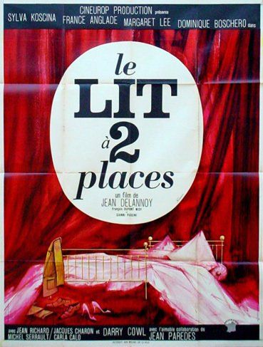 Affiche du film Le Lit à deux places (1965) de François Dupont-Midy Affiche du film Le Lit à deux places (1965) de François Dupont-Midy. Voir Le Lit à deux places en streaming / torrent sur meilleurs-films.fr