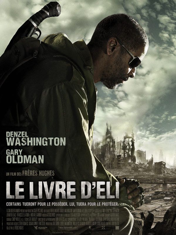 Affiche du film Le Livre d’Eli (2010) de Albert Hughes. Voir Le Livre d’Eli en streaming / torrent sur meilleurs-films.fr