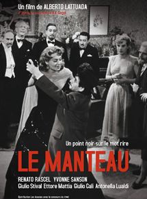 Affiche du film Le Manteau (1952) de Alberto Lattuada. Voir Le Manteau en streaming / torrent sur meilleurs-films.fr