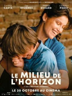 Affiche du film Le Milieu De L’Horizon (2021) de Delphine Lehericey.