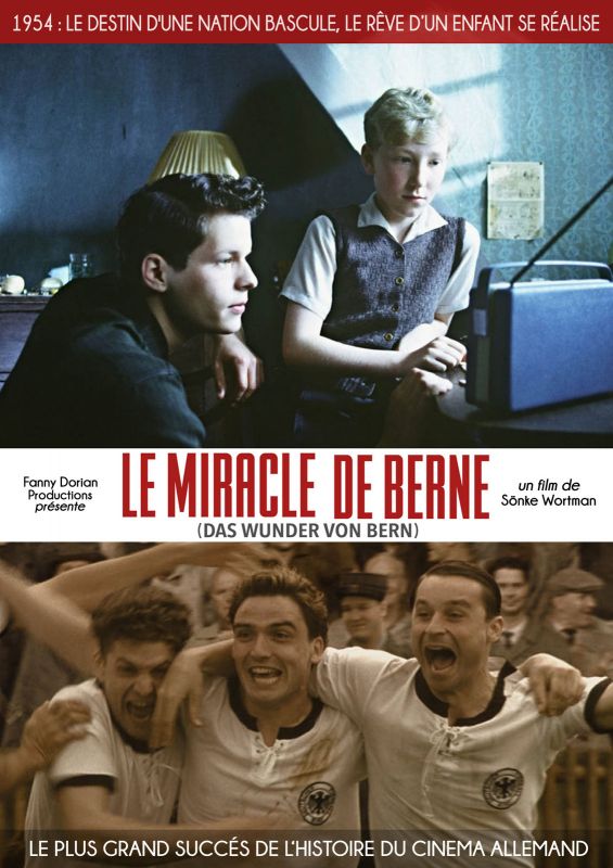 Affiche du film Le Miracle de Berne (2003) de Sönke Wortmann Affiche du film Le Miracle de Berne (2003) de Sönke Wortmann. Voir Le Miracle de Berne en streaming / torrent sur meilleurs-films.fr