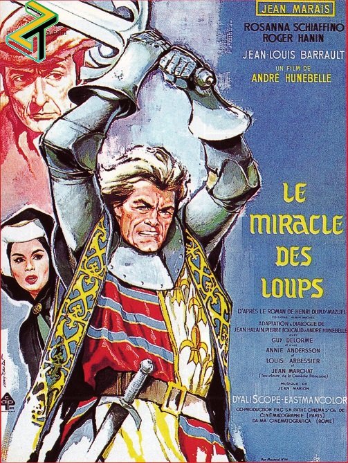 Affiche du film Le Miracle des loups (1961) de André Hunebelle. Voir Le Miracle des loups en streaming / torrent sur meilleurs-films.fr