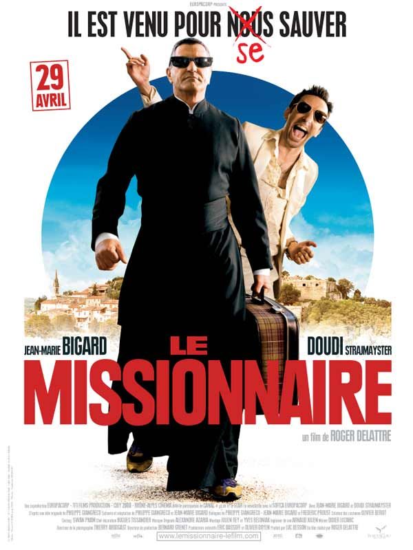 Affiche du film Le Missionnaire (2009) de Roger Delattre. Voir Le Missionnaire en streaming / torrent sur meilleurs-films.fr