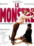 Affiche du film Le Monstre (1994) de Roberto Benigni. Voir Le Monstre en streaming / torrent sur meilleurs-films.fr