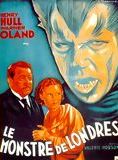 Affiche du film Le Monstre de Londres (1935) de Stuart Walker. Voir Le Monstre de Londres en streaming / torrent sur meilleurs-films.fr