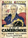 Affiche du court métrage Le Mot de Cambronne (1937) de Sacha Guitry. Voir Le Mot de Cambronne en streaming / torrent sur meilleurs-films.fr