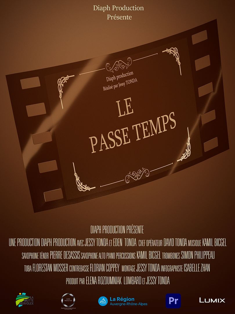 Affiche du court métrage Le Passe temps (2026) de Jessy Tonda. Voir Le Passe temps en streaming / torrent sur meilleurs-films.fr