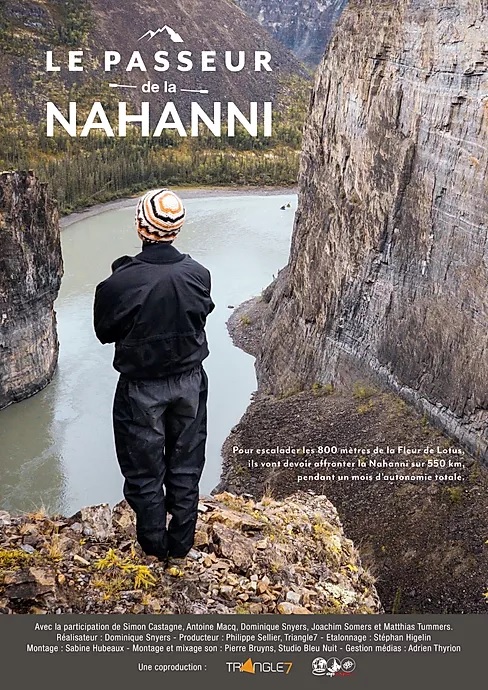Affiche du court métrage Le Passeur de la Nahanni (2017) de Dominique Snyers. Voir Le Passeur de la Nahanni en streaming / torrent sur meilleurs-films.fr