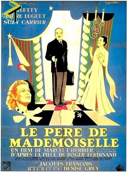 Affiche du film Le père de Mademoiselle (1953) de Marcel L'Herbier Affiche du film Le père de Mademoiselle (1953) de Marcel L'Herbier. Voir Le père de Mademoiselle en streaming / torrent sur meilleurs-films.fr