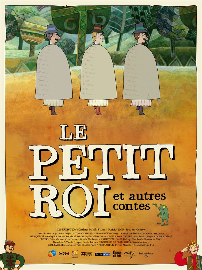 Affiche du court métrage Le Petit roi et autres contes (2013) de Lajos Nagy. Voir Le Petit roi et autres contes en streaming / torrent sur meilleurs-films.fr