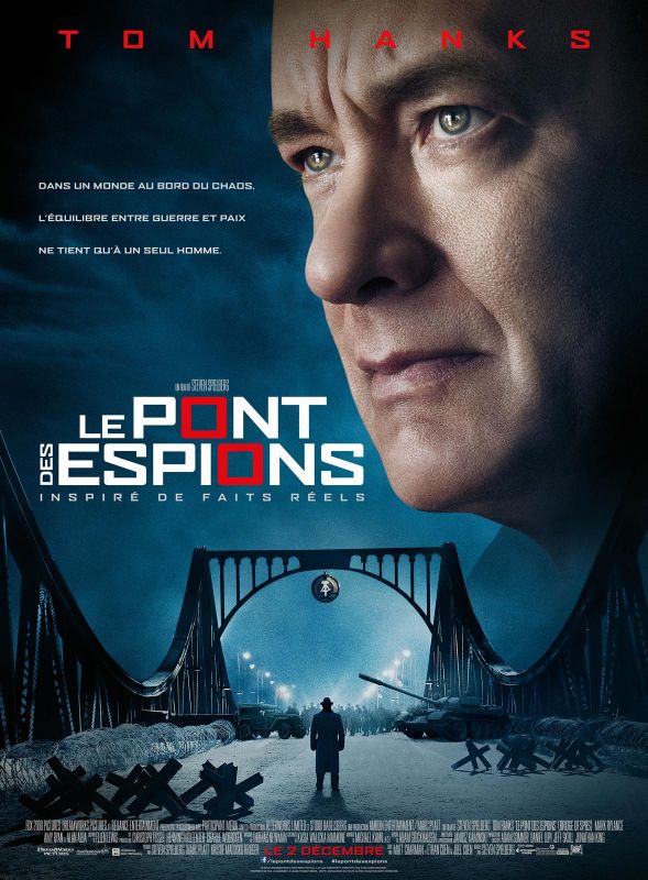 Affiche du film Le Pont des Espions (2015) de Steven Spielberg Affiche du film Le Pont des Espions (2015) de Steven Spielberg. Voir Le Pont des Espions en streaming / torrent sur meilleurs-films.fr