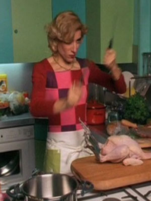 Affiche du court métrage Le Poulet (2002) de Blanca Li. Voir Le Poulet en streaming / torrent sur meilleurs-films.fr