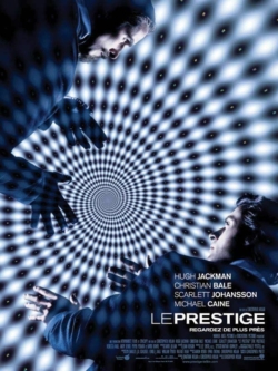 Affiche du film Le Prestige (2006) de Christopher Nolan.