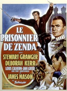 Affiche du film Le Prisonnier de Zenda (1952) de Richard Thorpe. Voir Le Prisonnier de Zenda en streaming / torrent sur meilleurs-films.fr