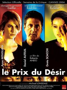 Affiche du film Le Prix du désir (2003) de Roberto Andò Affiche du film Le Prix du désir (2003) de Roberto Andò. Voir Le Prix du désir en streaming / torrent sur meilleurs-films.fr