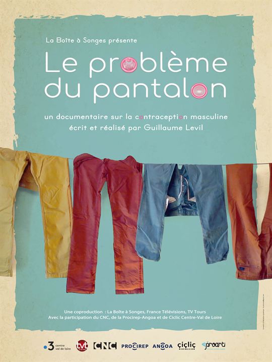 Affiche du court métrage Le Problème du pantalon (2025) de Guillaume Levil. Voir Le Problème du pantalon en streaming / torrent sur meilleurs-films.fr