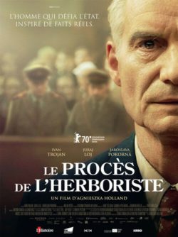 Affiche du film Le Procès de l’herboriste (2021) de Agnieszka Holland.