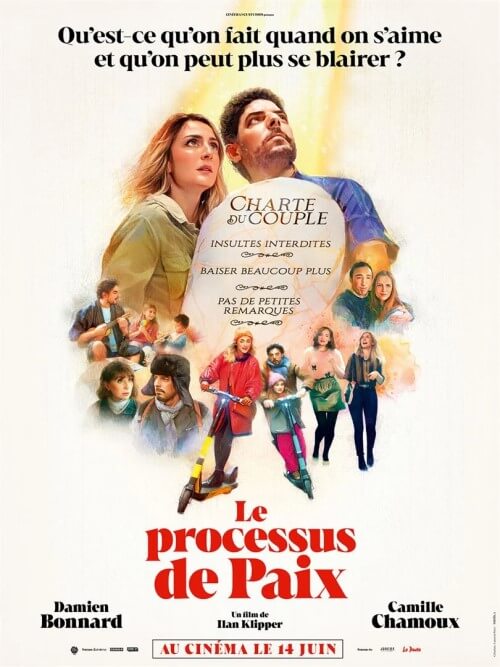Affiche du film Le Processus de paix (2023) de Camille Chamoux. Voir Le Processus de paix en streaming / torrent sur meilleurs-films.fr