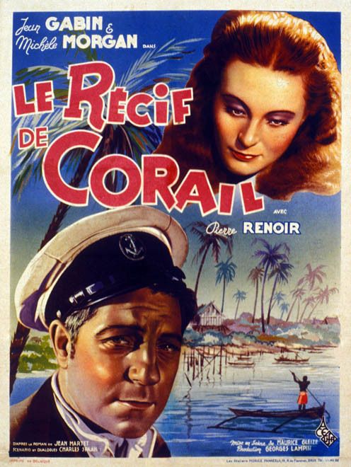 Affiche du film Le Récif de corail (1938) de Maurice Gleize. Voir Le Récif de corail en streaming / torrent sur meilleurs-films.fr