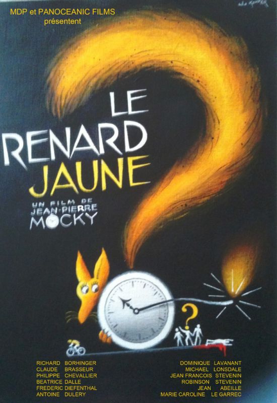 Affiche du film Le Renard Jaune (2013) de Jean-Pierre Mocky. Voir Le Renard Jaune en streaming / torrent sur meilleurs-films.fr
