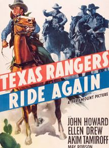 Affiche du film Le Retour des Texas Rangers (1940) de James P. Hogan. Voir Le Retour des Texas Rangers en streaming / torrent sur meilleurs-films.fr