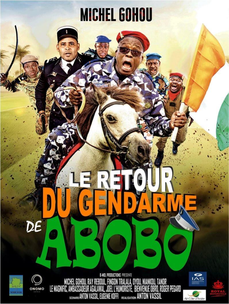 Affiche du film Le retour du Gendarme de Abobo (2025) de Anton Vassil. Voir Le retour du Gendarme de Abobo en streaming / torrent sur meilleurs-films.fr