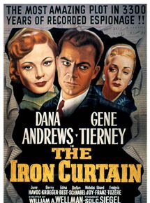 Affiche du film Le Rideau de fer (1948) de William A. Wellman Affiche du film Le Rideau de fer (1948) de William A. Wellman. Voir Le Rideau de fer en streaming / torrent sur meilleurs-films.fr