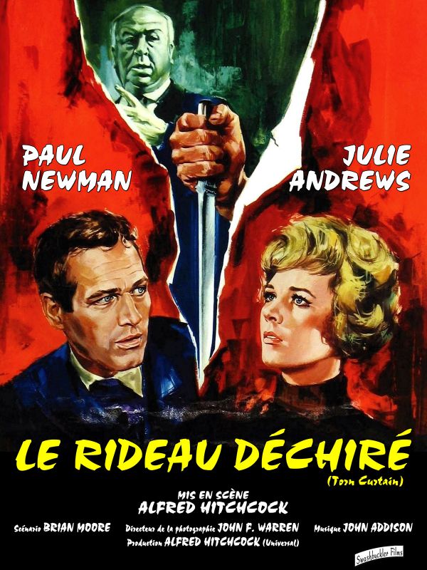 Affiche du film Le Rideau déchiré (1966) de Alfred Hitchcock Affiche du film Le Rideau déchiré (1966) de Alfred Hitchcock. Voir Le Rideau déchiré en streaming / torrent sur meilleurs-films.fr