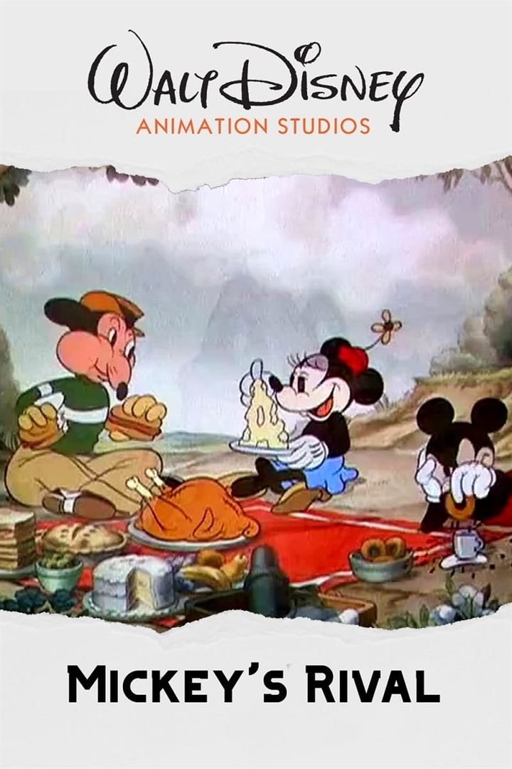 Affiche du court métrage Le Rival de Mickey (1936) de Walt Disney. Voir Le Rival de Mickey en streaming / torrent sur meilleurs-films.fr