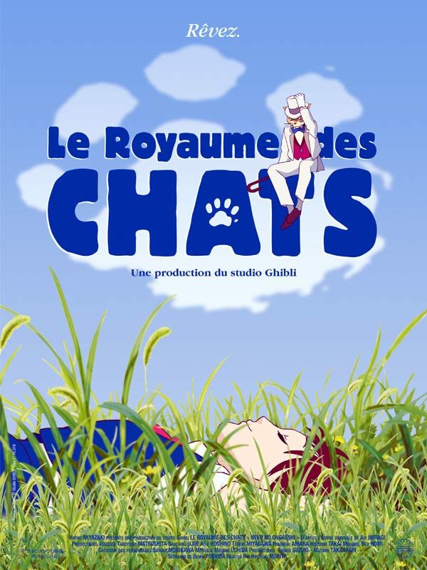 Affiche du film Le Royaume des chats (2002) de Hiroyuki Morita. Voir Le Royaume des chats en streaming / torrent sur meilleurs-films.fr