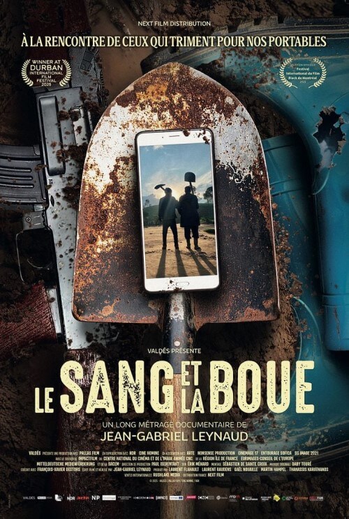 Affiche du film Le Sang et la boue (2024) de Jean-Gabriel Leynaud.