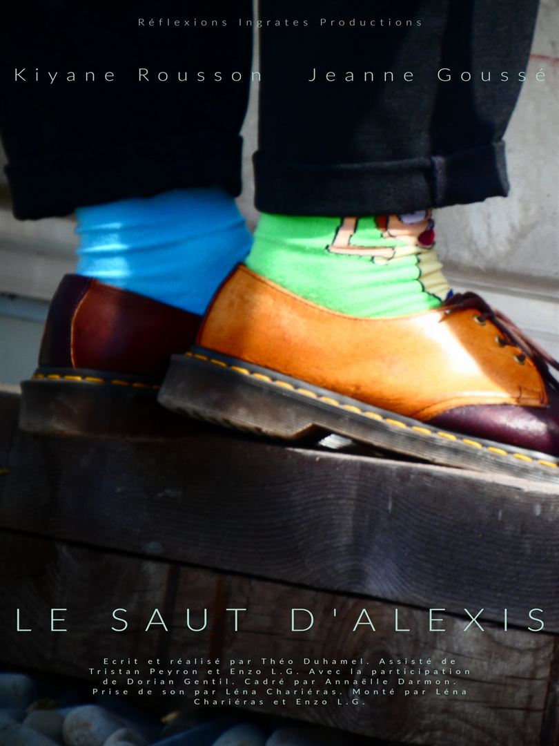 Affiche du court métrage Le Saut d’Alexis (2021) de Théo Duhamel. Voir Le Saut d’Alexis en streaming / torrent sur meilleurs-films.fr