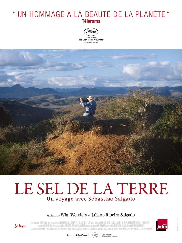 Affiche du film Le Sel de la terre (2014) de Juliano Ribeiro Salgado. Voir Le Sel de la terre en streaming / torrent sur meilleurs-films.fr