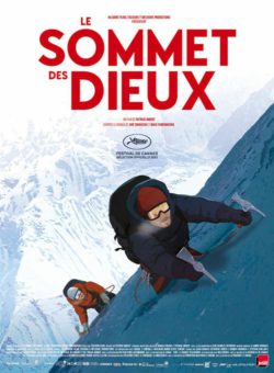 Affiche du film Le Sommet des Dieux (2021) de Patrick Imbert.