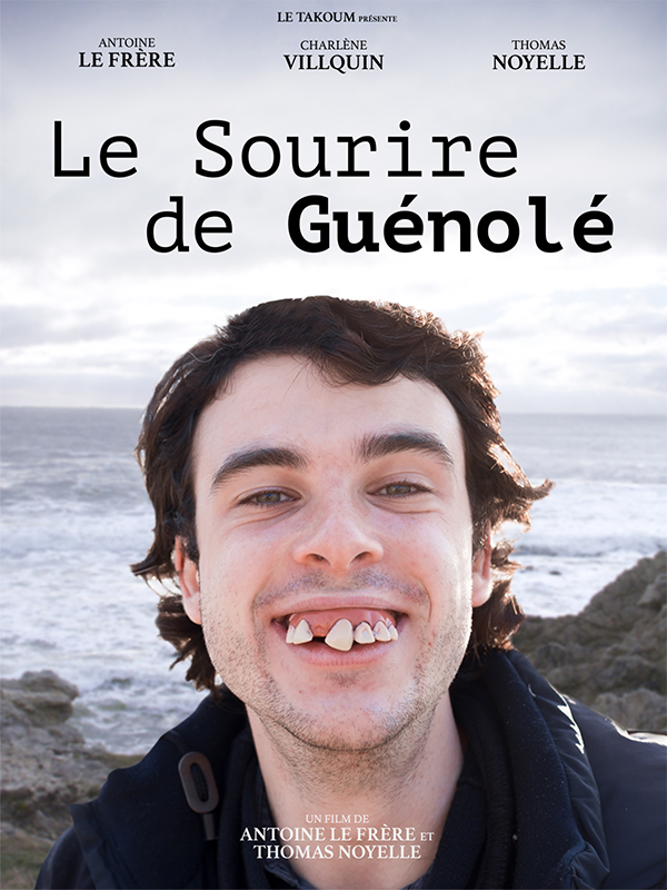 Affiche du court métrage Le Sourire de Guénolé (2018) de Antoine Le Frère. Voir Le Sourire de Guénolé en streaming / torrent sur meilleurs-films.fr