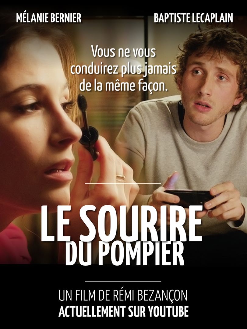 Affiche du court métrage Le Sourire du pompier (2014) de Rémi Bezançon Affiche du court métrage Le Sourire du pompier (2014) de Rémi Bezançon. Voir Le Sourire du pompier en streaming / torrent sur meilleurs-films.fr