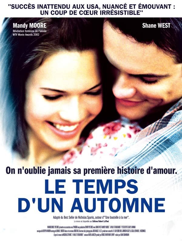 Affiche du film Le Temps d’un automne (2002) de Adam Shankman. Voir Le Temps d’un automne en streaming / torrent sur meilleurs-films.fr