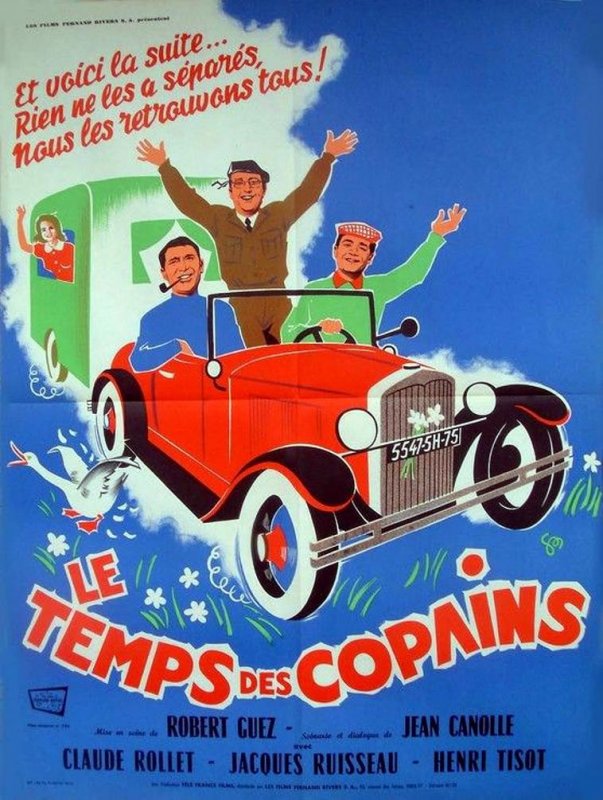 Affiche du film le temps des copains (1963) de Robert Guez. Voir le temps des copains en streaming / torrent sur meilleurs-films.fr