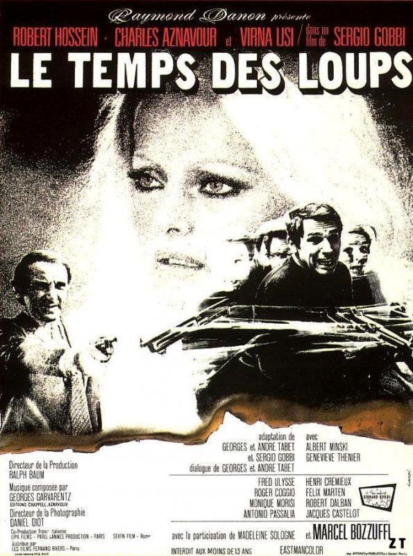 Affiche du film Le Temps des loups (1969) de Sergio Gobbi. Voir Le Temps des loups en streaming / torrent sur meilleurs-films.fr