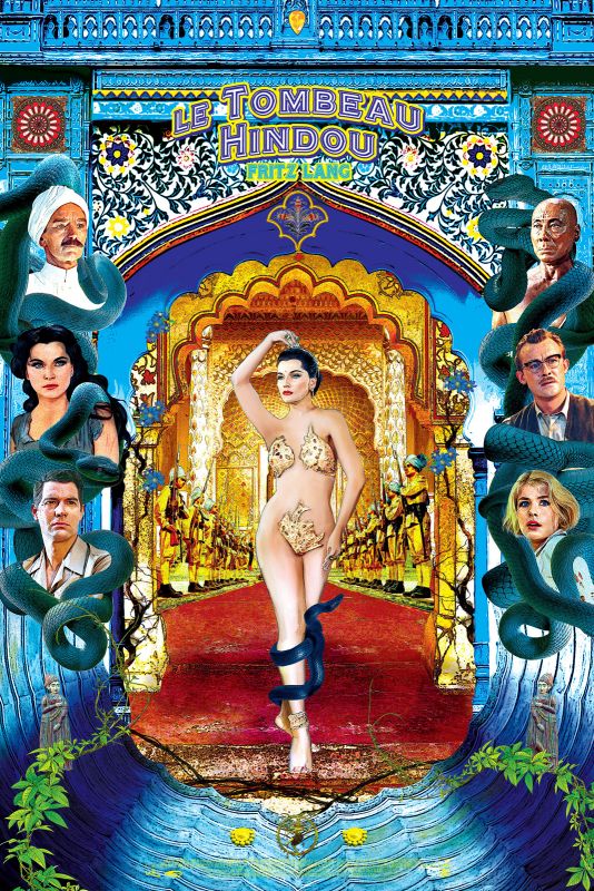 Affiche du film Le Tombeau hindou (1959) de Fritz Lang. Voir Le Tombeau hindou en streaming / torrent sur meilleurs-films.fr