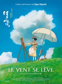 Affiche du film Le Vent se lève (2013) de Hayao Miyazaki. Voir Le Vent se lève en streaming / torrent sur meilleurs-films.fr