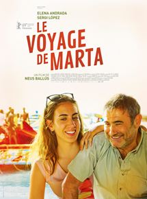 Affiche du film Le Voyage de Marta (2018) de Neus Ballús. Voir Le Voyage de Marta en streaming / torrent sur meilleurs-films.fr